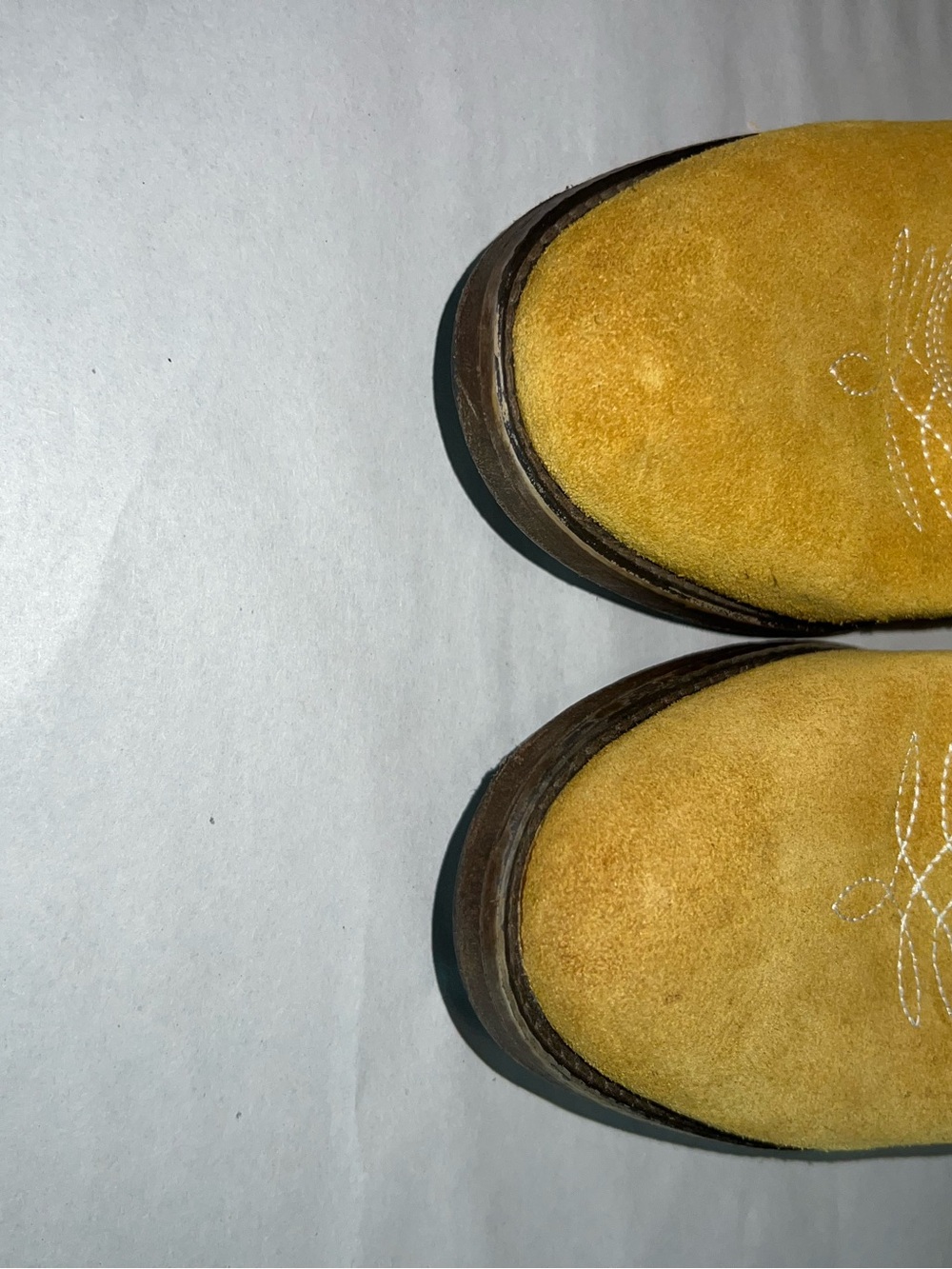 Dingo Women’s Daisy Mae Casual Leather Boots Ankle Low Heel 1-2" Mustard - Picture 9 of 9